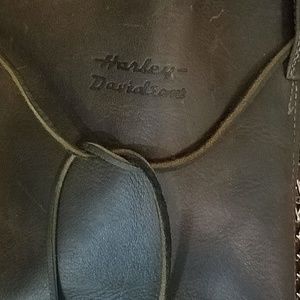 Harley Davidson boot purse